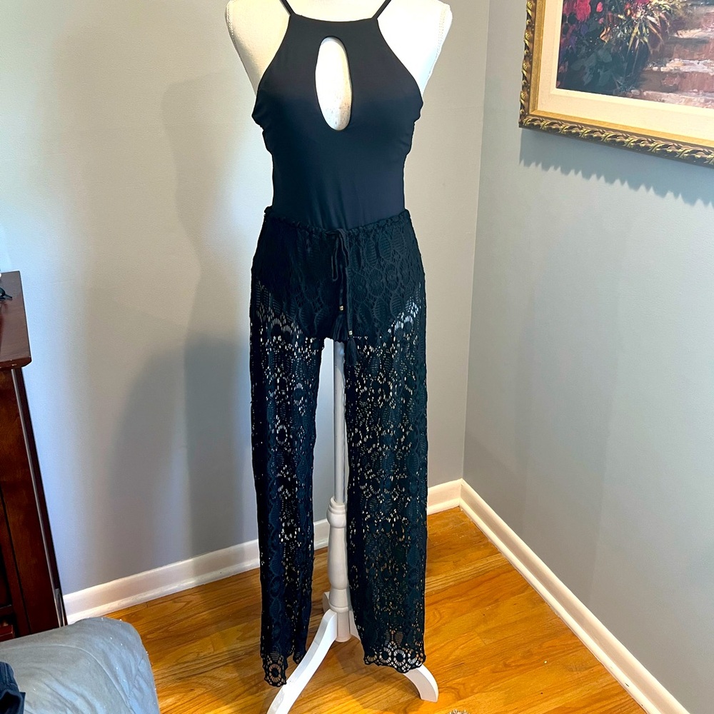 Becca crochet summer pants